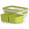 Image de EMSA Clip & Go Snack avec inserts rectangulaire 0,55 litre