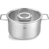 Image de Casserole Fissler Pure Collection avec couvercle en verre, 24 cm