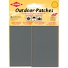 Image de KLEIBER 43208 Patchs KLEIBER Outdoor, autocollants, 65 x 120 mm, gris