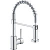 Image de Mitigeur d'évier levier Mitigeur d'évier avec bras flexible Mitigeur d'évier avec douche Lenz NOVA chrome 46070902