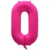 Image de Ballon Neon Rose : Chiffre 0