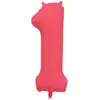 Image de Ballon Neon Rouge : Chiffre 1