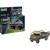 Image de Maquette Revell Model Set Unimog 404 S 1/35 - Maquette militaire - Reve63348