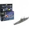 Image de Maquette Revell Model Set Battleship Gneisenau 1/1200 - Maquette de bateau - Reve65181