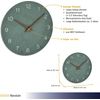 Image de TFA 60.3054.04 Horloge murale analogique vert jade