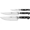 Image de ZWILLING 38430-007 ZWILLING Messerset 1x Spick- und Garniermesser (10,0 cm), 1x Kochmesser (20,0 cm), 1x Fleischmesser (20,0 cm)