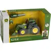 Image de Tracteur à monter KLEIN John Deere 6215R 1/24 Chargeur frontal contrepoids 3977 Vert et jaune, 28 pièces avec tournevis - Neuf