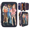 Image de Depesche TOPModel trousse à crayons à 3 compartiments CITY GIRLS