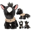 Image de Depesche Vertrieb GmbH & Co. Cheval en peluche Miss Melody Noir 0 0 pcs