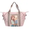Image de Sac de sport Depesche TOPModel DOTS en polyester rose pailleté