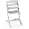 Image de Chaise haute pour bébé et enfant GEUTHER NALA Gris | Bois (hévéa) | Dès la naissance | Évolutive jusqu'à 90 kg | Réglable sans outils | DIN EN 14988:2017