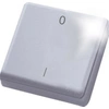 Image de ELTAKO FMH2S-wg Sonde radio portable miniature blanc pur brillant pour anneau de clé (30000085)