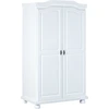 Image de Hedda Armoire 2 pièces, largeur 104 cm, hauteur 180 cm, blanc.