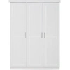 Image de Magnus Armoire 3 pièces, largeur 140 cm, hauteur 190 cm, blanc.