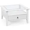 Image de Table basse "Provence 1" pin blanc