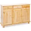 Image de Buffet 3 étages. abaco' pin traité incolore - Buffet 3 portes. abaco' pin traité incolore
