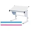 Image de Bureau Inclinable Enfant 110x60x63/93 Cm Blanc