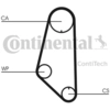 Image de Courroie Crantée Continental Ct732 Seat 032109119