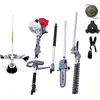 Image de Outils de Jardin Multifonction Thermique 4en1 Taille haie + Élagueuse + Débroussailleuse (lame et bobine) Harnais Confort IKRA