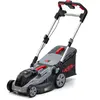 Image de Tondeuse à gazon sans fil IKRA IB-LM 38 | Système Bosch 36 V | Largeur de coupe 38 cm | 5 hauteurs de coupe 30-75 mm | Kit mulching | Bac de ramassage 42 l | Sans batterie ni chargeur