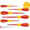 Image de Jeu De Tournevis Softfinish® Electric Fente, Phillips 7 Pcs (00834) - Wiha