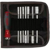 Image de Wiha - Jeu De Tournevis Avec Lames Interchangeables System 6 Tournevis À Douille Six Pans 9 Pcs Y Compris Une Trousse Pliable (27712)
