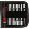 Image de Jeu De Tournevis Avec Lames Interchangeables System 6 Tournevis À Douille Six Pans 13 Pcs Y Compris Une Trousse Pliable (27713) - Wiha