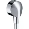 Image de Hansgrohe Fixfit Coude de raccordement mural E DN 15 (1/2") No. 27454 chromé