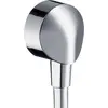 Image de Coude de raccordement mural Fix-Fit hansgrohe avec RV et ventilation des tuyaux, 1 pièce.