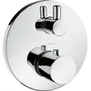 Image de AXOR Uno, robinet thermostatique encastré avec vanne de dérivation et de mélange, finition chrome