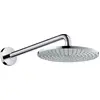 Image de Pomme de douche hansgrohe Raindance Air chromée, bras de douche inclus, 1 pièce.