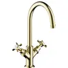 Image de hansgrohe AXOR Montreux Mélangeur lavabo 2 poignées 210, garniture de vidage à tirette, 16502000