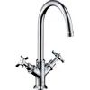 Image de hansgrohe AXOR Montreux mitigeur lavabo à deux poignées 210, sans vidage escamotable, 16506000