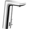 Image de hansgrohe Mitigeur électronique de lavabo Metris S avec préréglage de la température, fonctionnement sur batterie, décharge 128mm, 31101000