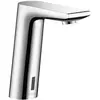 Image de hansgrohe Metris S mitigeur électronique de lavabo avec préréglage de la température avec raccordement au réseau 230 V avec raccordement au réseau 230 V, saillie 128 mm, 31103000