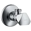Image de hansgrohe Robinet d'arrêt E sortie G 3/8, chromé, 13902000 en occasion ou reconditionné