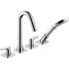 Image de Hansgrohe - Axor Citterio M Robinet De Baignoire 4 Trous Avec