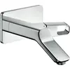 Image de Robinet de lavabo monocommande encastré AXOR Urquiola, pour montage mural, avec un bec de 200 mm, finition chrome