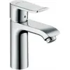 Image de Hansgrohe Metris Mitigeur monocommandé pour lavabo 110 avec garniture d'écoulement n° 31080 chromé