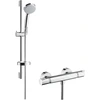 Image de Hansgrohe Combiné de douche Croma 100 Vario / Ecostat Comfort Unica C 650mm