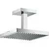 Image de Hansgrohe Axor Starck Douche de tête 240x240mm chrome avec pièce de raccordement au plafond