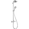 Image de Hansgrohe Tube de douche Raindance Select EcoSmart Chrom Kopfbrause Raindance Air 1jet 240mm