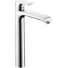 Image de Hansgrohe Metris Mitigeur de lavabo 260 Highriser sans garniture de vidage chrome