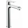 Image de Hansgrohe - Mitigeur Lavabo Metris 200 Pour Vasque À Poser Sans Tirette Ni Vidage Chrome
