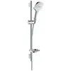Image de Hansgrohe Brausenset Raindance Select E 120 Eco Unica S Puro 650mm Weiss / Chrom