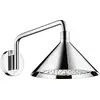 Image de Hansgrohe Douche de tête Axor Front avec bras de douche chrome