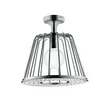 Image de Hansgrohe - Axor Lampshower - Douche De Tête À 1 Jet Avec Raccordement Au Plafond Et Design Nendo, Chrome 26032000