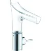 Image de Hansgrohe - Axor Starck V 140 Mitigeur Lavabo 12112000, Chromé, Bec Verre, Joystick