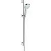 Image de Hansgrohe - Croma Select E - Set De Douche Multi Ecosmart 9l/min 0,90m, Blanc/chrome 26591400