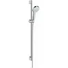 Image de Hansgrohe - Croma Select S Set De Douche Vario 26573400 Ecosmart, Blanc - Barre De Douche Chromé , 90 Cm